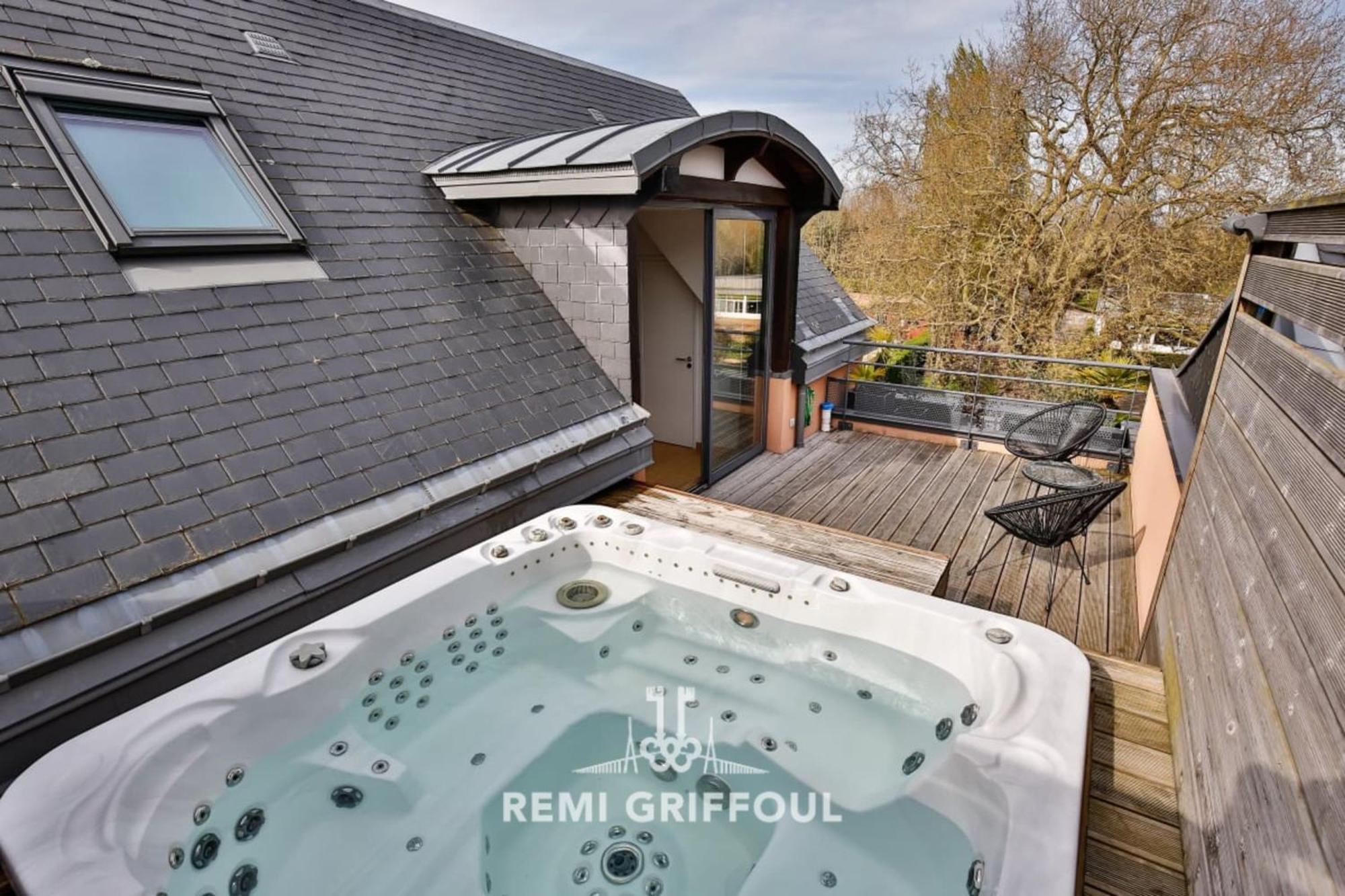 The Cosmopolitan Architect Design Home With Rooftop Jacuzzi 8 Guests Honfleur Exterior foto